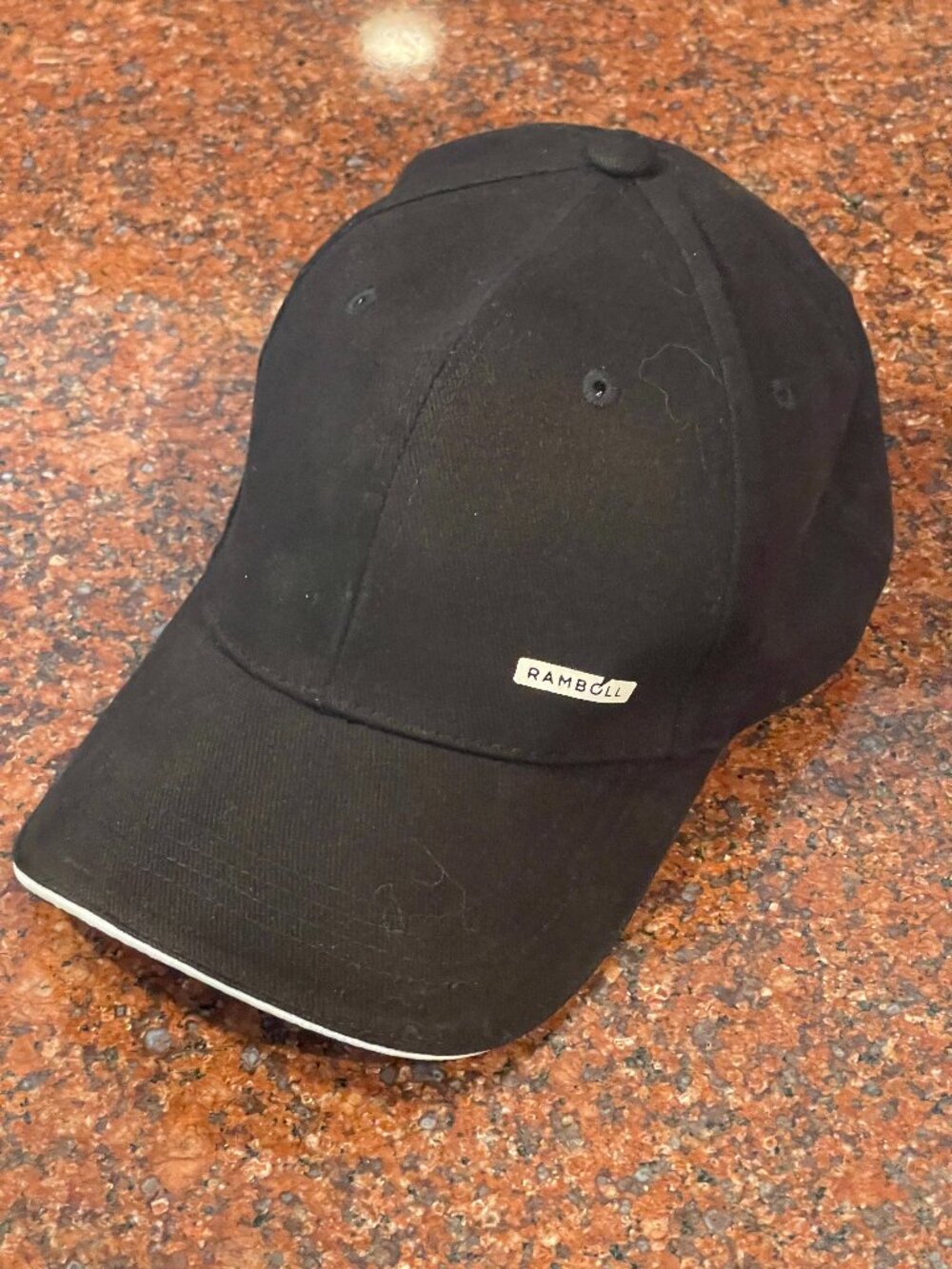 Ramboll Corporate Merchandise Classic Black Baseball Cap - Adjustable